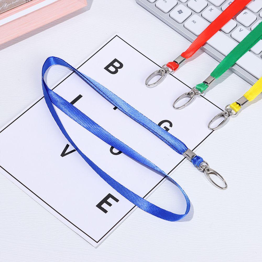 1Pcs New Name Tag Fashion Badge Holder Lanyard ID Card Holder Neck Strap Lanyards Hanging Rope