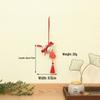 2026 Dragon Boat Festival Mugwort Fan Pendant & Indoor Sachet Bells for Door Handle and Decoration