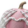 Skeleton Hand Pumpkin Figurine Resin Halloween Pumpkin Statue Gothic Pumpkin Centerpiece for Fall Halloween Party Decor