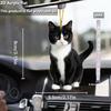 Lucky Black Cat High-quality Acrylic Car Pendant Backpack Accessories, Hunging Tree Christmas H Z0S0