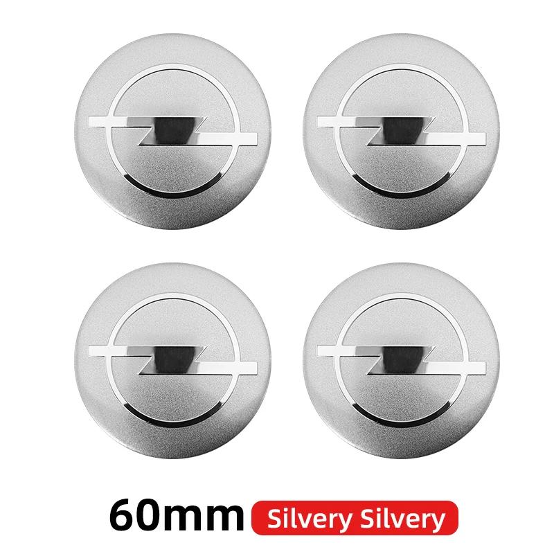 4pcs 3D 56mm 60mm 65mm Car Wheel Hub Centre Cap For Opel Badge Emblem Hub Center Cover Car Logo Sticker Styling Accessories