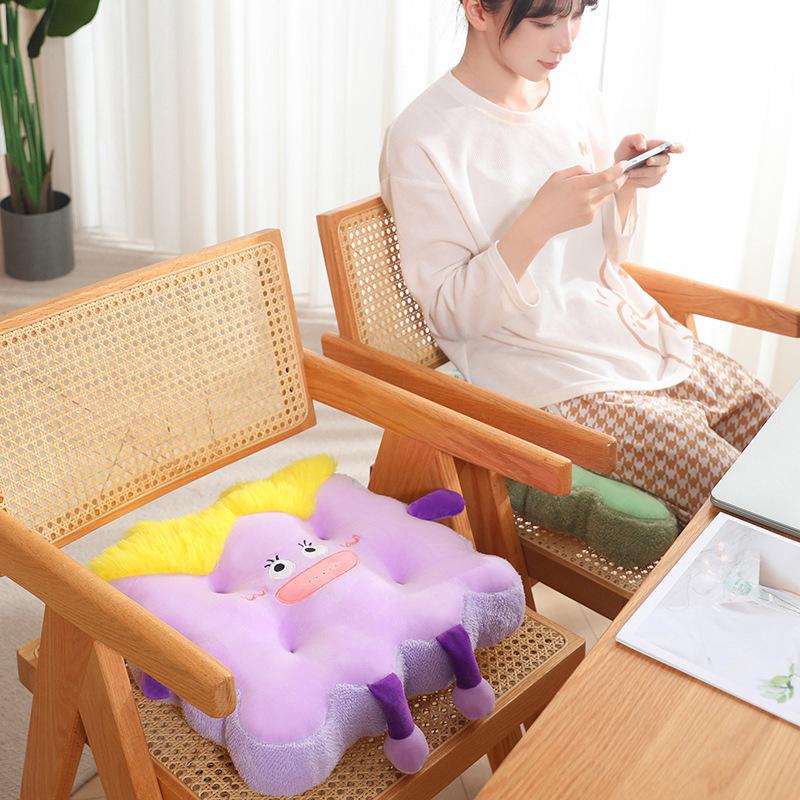 Утолщенные теплые подушки зимой, классные комнаты для студентов и детей, подушки для стульев для выполнения домашних заданий, офисные квадратные коврики для ягодиц
