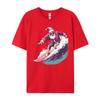Christmas Surfing Santa Surfboarder Surf Lover Xmas Pajama Cotton Men Hockey Player Heartbeat Ice Hockey T-Shirt T Shirt