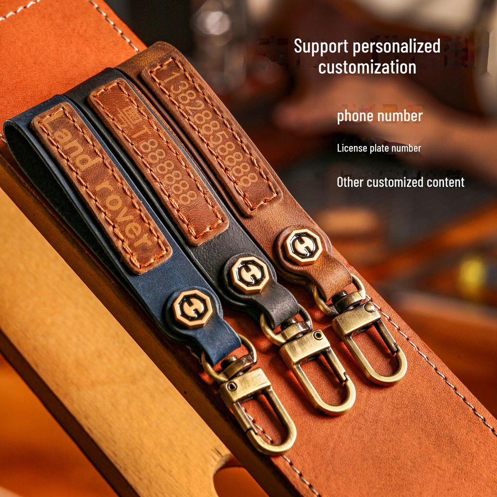 Кожаный чехол для ключа Toyota Sienna, Tundra, Vellfire и Alphard с пряжкой