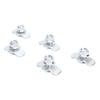 5pcs L Track Double Lug Threaded Stud Nut Fitting M10x20mm for Truck Bed Trailer   Control Pickup RV ATV