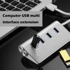 1 шт. USB-концентратор Высокоскоростной USB-разветвитель-концентратор-адаптер с кабелем для ПК, ноутбука, телефона LM
