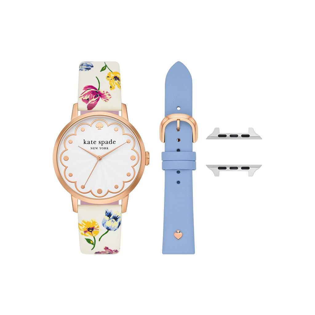 Spade New Watch METRO KSS0155SET White [Kate York] Women's