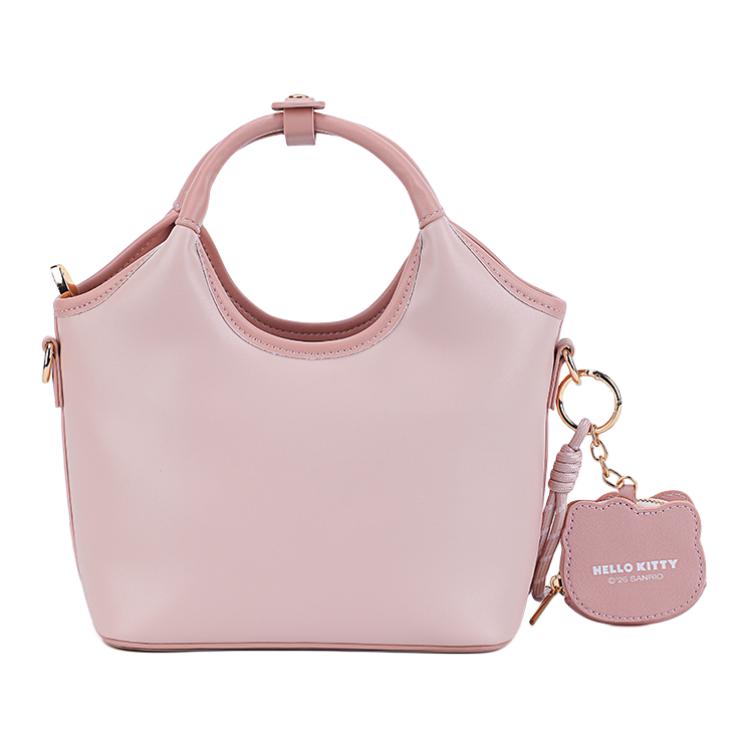 Sanrio Hello Kitty Fashion Casual Trendy Versatile High-End Minimalist Exquisite Elegant Work Commuter Practical Synthetic Leather Tote Bag HHF52138