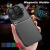Magnetic Case For Xiaomi 15T 15T Pro 5G Mi 15 Protective Cover Rugged Non-Slip Built-in Metal Plate Coque Fundas Capa