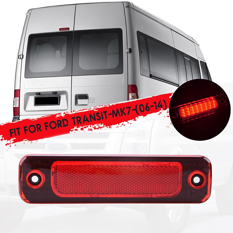 Third Brake Stop Light Lamp Rear Tail Lamp Red LED For Ford Transit MK7 2006-14