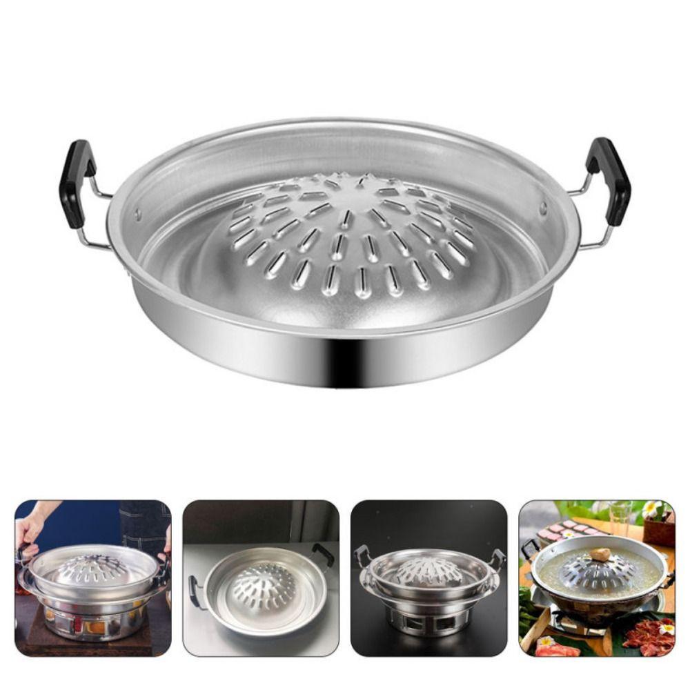 Multi-function Thai Picnic Grill Pan Portable Korean Barbecue Grill Tray  Cookware