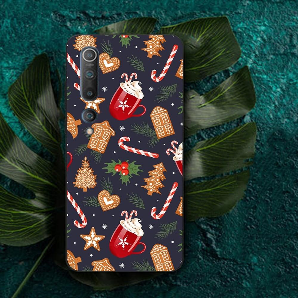 Чехол для телефона на Рождество и Новый год для Redmi Note 4 X 5 A 6 7 8 T 9 9S 10 11 11S 11Epro Poco M3 Pro