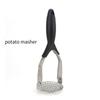 1 шт., толкушка для картофеля из нержавеющей стали, толкушка для тыквы, кухонные гаджеты, кухонная утварь для выпечки, складные инструменты для хранения столового серебра