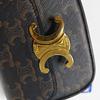 [Pre-Owned] Triomphe Mini Black Coated Canvas Crossbody Bag - Very Good #DGCIP6