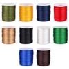 Solid Color Satin Cord 100M Braided Cord New Silk Thread