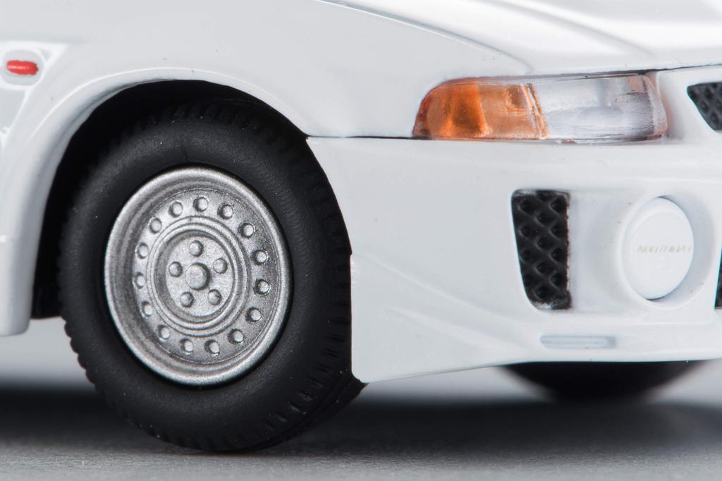 Tomica Limited Vintage Neo Scale Mitsubishi Lancer RS Evolution V White 1998 Model 1/64 LV-N187c (Finished Product)