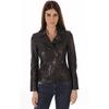 Women's Leather Jacket Genuine Lambskin Leather Black Biker Motorcycle Jacket