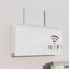 Sturdy Plastic Shelf Organizers Holds Router TV Box Optimizes Desk Space