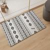 Марокканские быстросохнущие нескользящие коврики для ванной и двери
