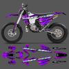 PowerZone Индивидуальный набор графики, фонов, наклеек для командной графики For KTM SX SXF MX 2016-2018 EXC XCW Enduro 2017-2019 125-500 куб. см