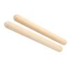 2piece Classical Wood Claves Easy To Play Musical Percussion Instrument Classic Claves Rhythm Sticks