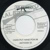 7-дюймовая пластинка ANTHONY B / DELLY RANKS - Caan Put Hand Pon Mi / No New Frien KR00009 Kalashnikov Rec 2007 Ямайка Регги, Ска & Даб Б/у