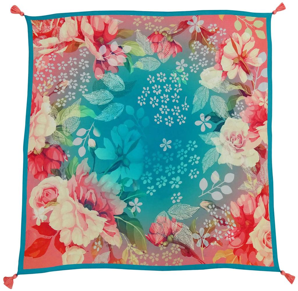 Bimba Designer Rayon Blouse Kurta Indian Women Black Kurti Dress With Scarf -