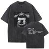 Summer Hot Sale Vintage Washed Rapper Kanye West Bully Album 2026 Merch T-shirts Men Women Hip Hop Punk Streetwear Oversized Tshirt
