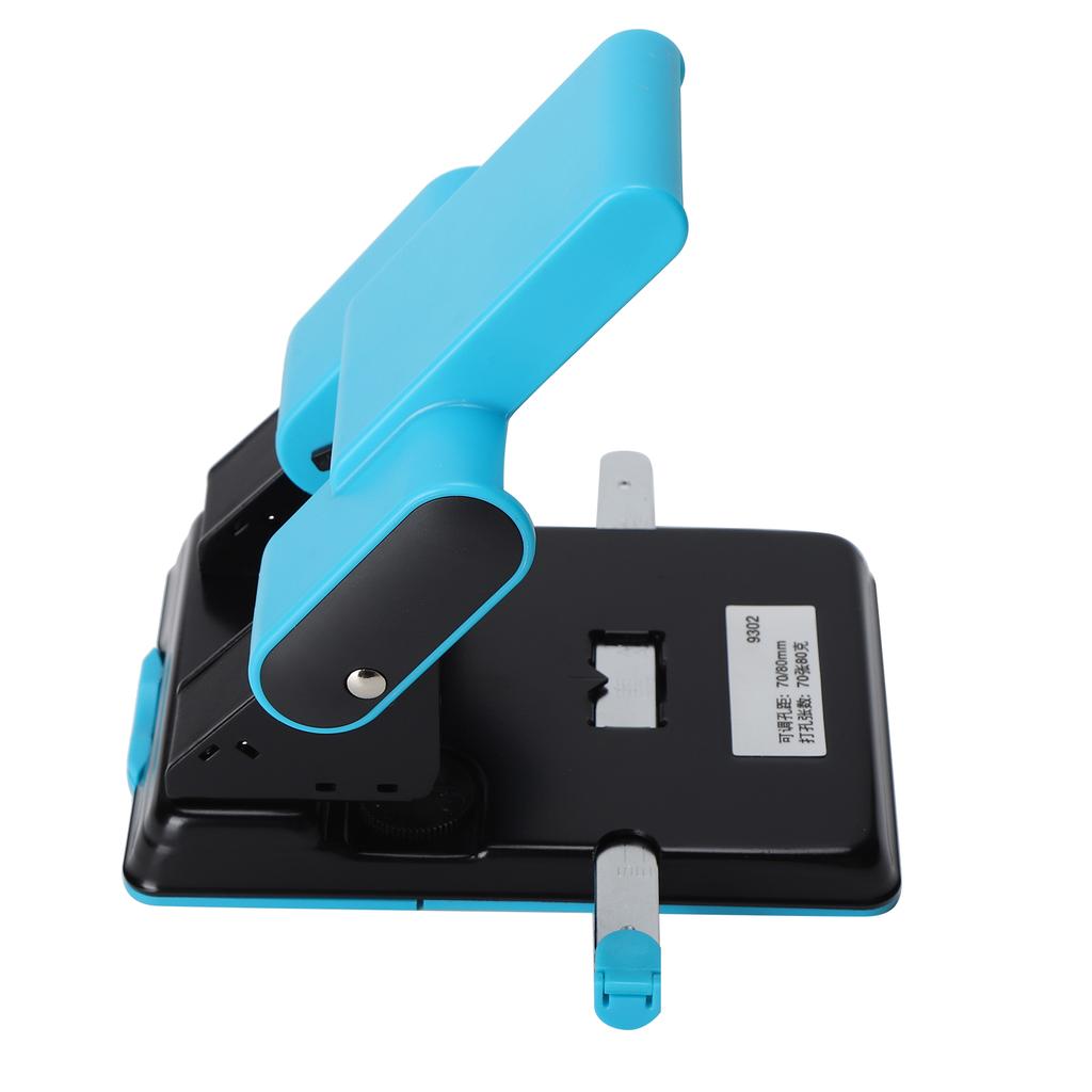 2 Hole Punch Puncher Paper Crafting Tool Adjustable 70 Sheet Capacity for Home and Office