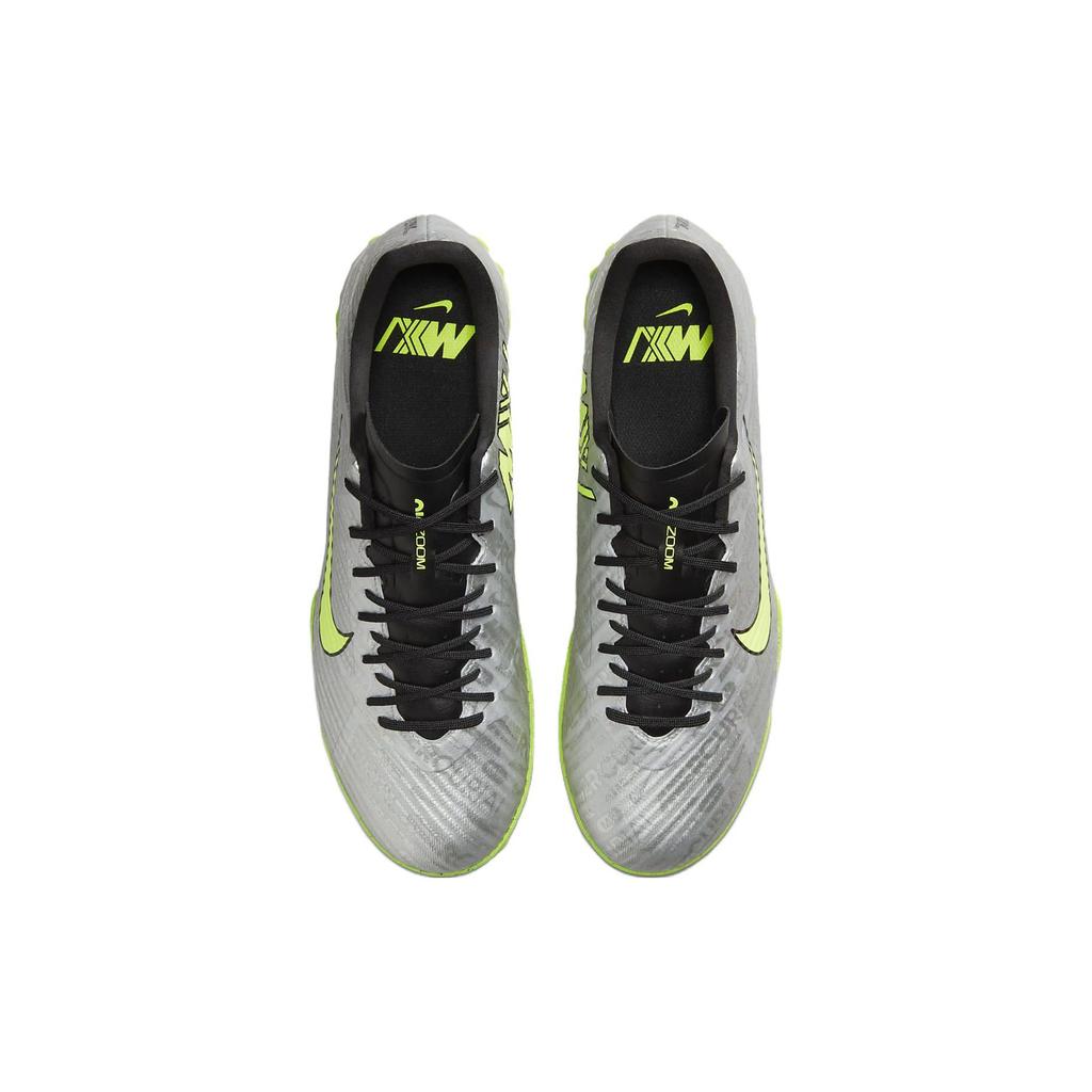 Nike Zoom Mercurial Vapor 15 Academy TF Унисекс Металлический Серебристый Черный Вольт FB8396-060