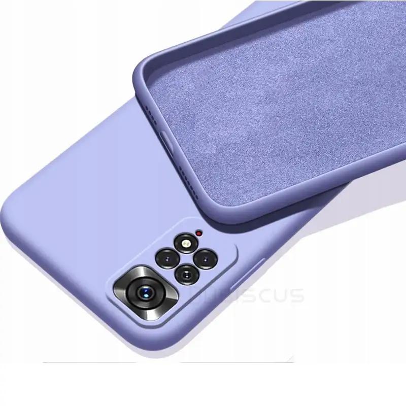 Liquid Silicone Case for xiaomi Redmi Note 11 Pro 13 11S 5G 10 10T Redmi 13 10 2022 10A 10C 13C 9C NFC 9A 9 soft cover