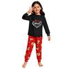 Children's  Boys And Girls Thin Two-piece  Long-sleeved Pants Two-piece