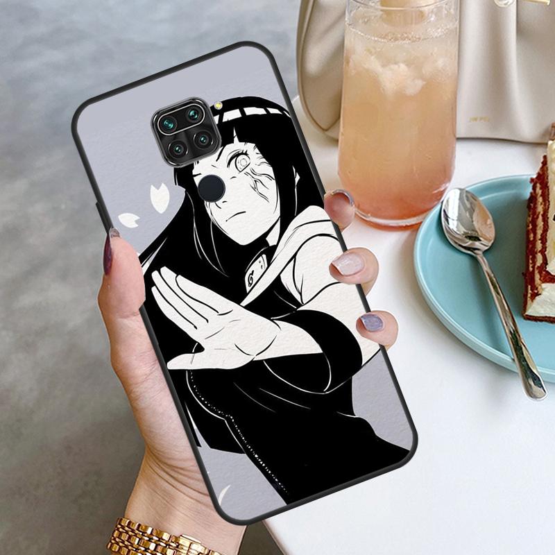 Чехол Хьюга Хината для Xiaomi Redmi Note 10 Pro Note 11 Pro Note 10S 8T 9S Redmi 10 9A 9T 9C Мягкий чехол