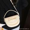 Korean Version Niche Design Fashionable Simple Bow Bag Women's 2025 Summer New High-end Messenger Small Square Bag