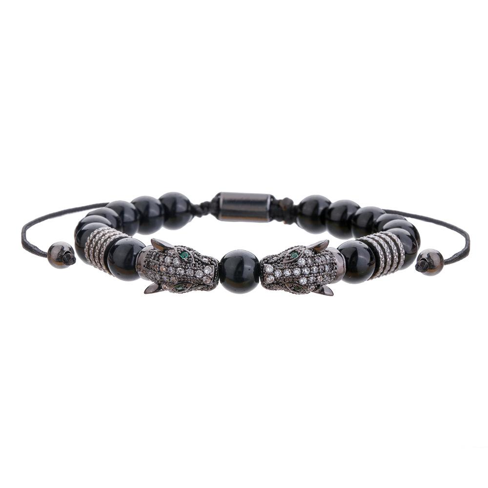 JYL TS Bracelet Leopard Head -Exudes Boldness & Attracts Leadership Luck