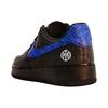 Nike Air Force 1 Inter Milan Collaboration New Logo Championship Commemorative Casual Snake Print Low Top Sneakers Unisex Sneakers Black DO1742-991