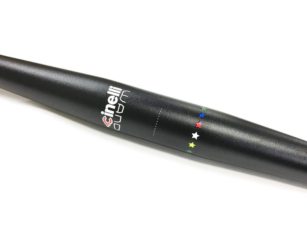 Cinelli Bicycle Road Bike BMX Parts Handlebar WAND BLACK Wand Bar CU9WAN78 31.8/78