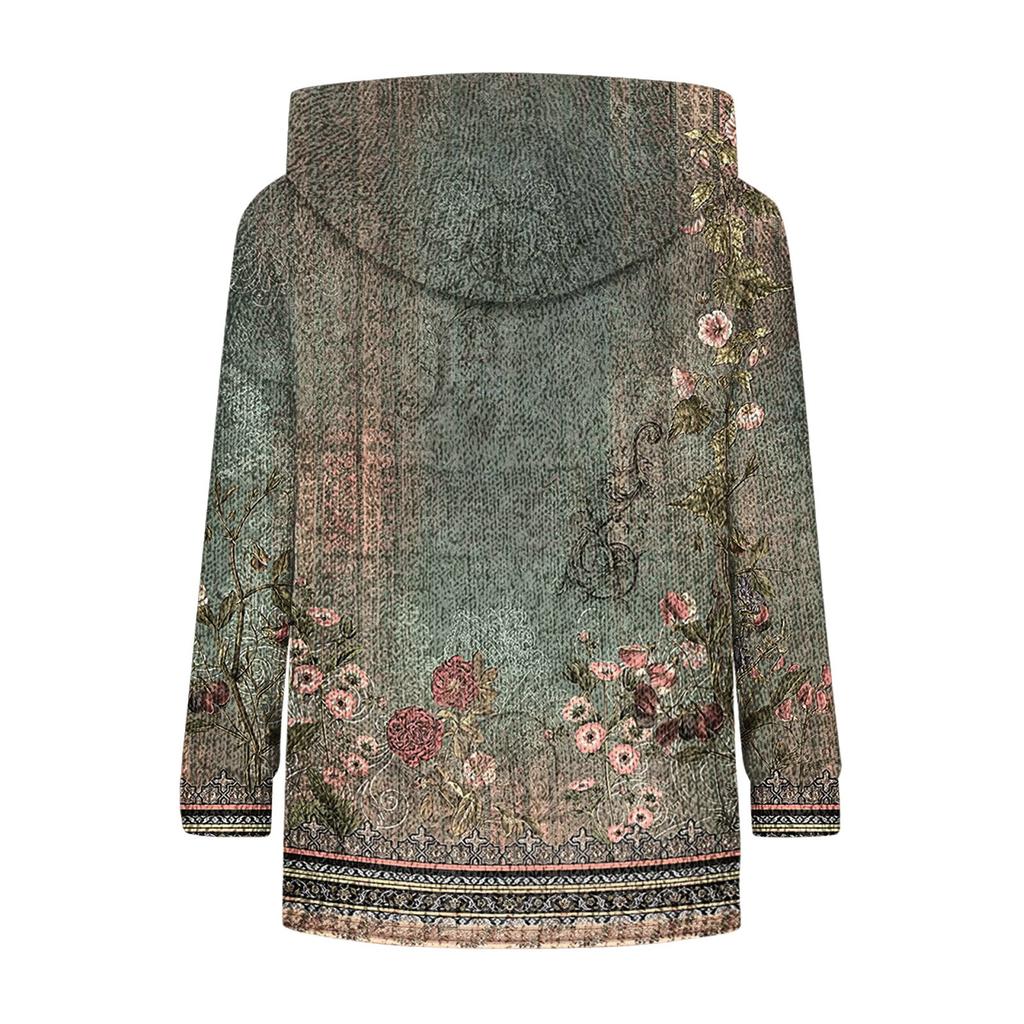 Women's Fashion Casual Long Sleeve Solid Color Hooded Sweatshirt Tops