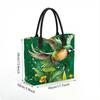  Hummingbird Print Tote Bag Casual Large Capacity Daily Handbag