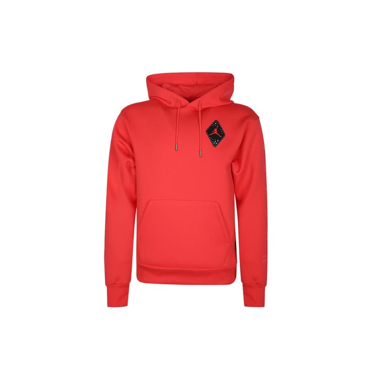 Jordan Sweatshirts Men's Orange Red Hooded Moderate Regular BV5404-850