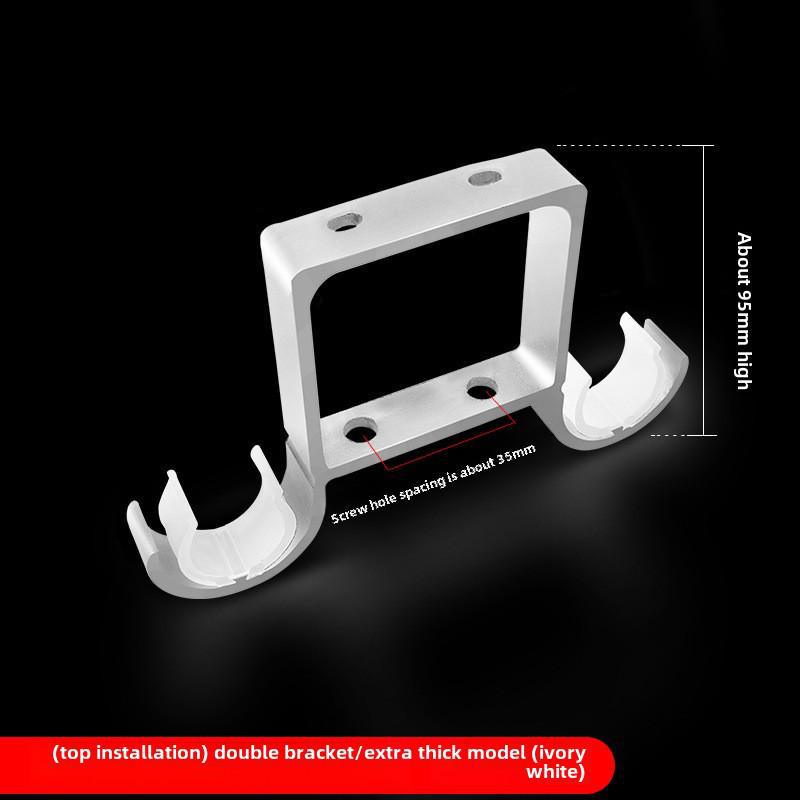 Комплект кронштейнов для римского карниза - основание из алюминиевого сплава, три цвета