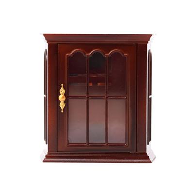 1шт 1:12 кукольный домик миниатюрный пластиковый шкаф кукольный дом ручной работы настенный шкаф винный шкаф модель мебели декор мини-шкаф
