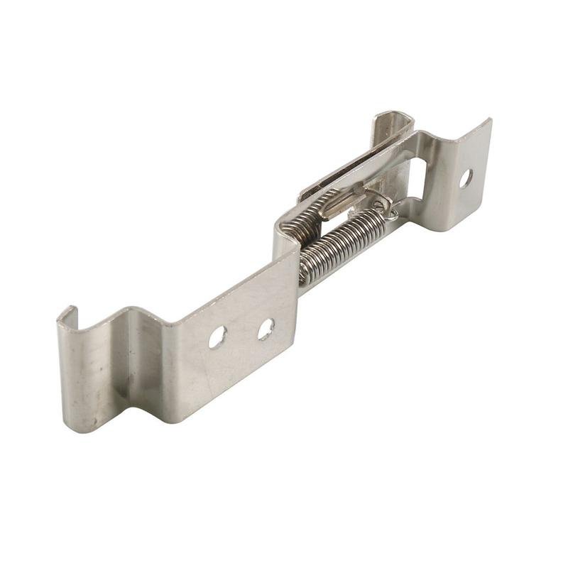 2Pcs Silver an Car License Plate Holder Bracket License Plate Clip Car Loading Bracket For Standard License Plate 11*52cm