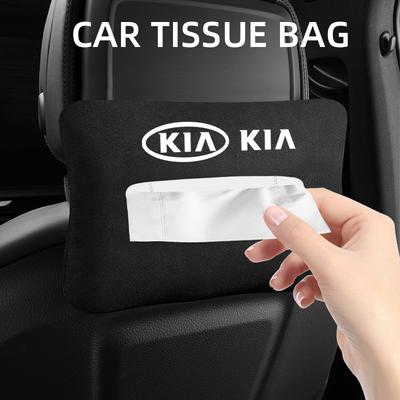 Автомобильная коробка для салфеток Чехол на солнцезащитный козырек Чехол на спинку сиденья Подвесной тип Кейс для хранения салфеток Для Rio Ceed Sportage Cerato Soul Sorento