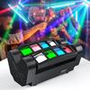 UKing 60W Lyre 8 Leds,Disco Lumière D'araignée DMX512 RGBW4 En 1 Lampe De Scène Commande Vocale Éclairage DJ Soirée Fête Bar Club