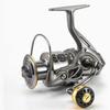 Cross-Border Casting Reel: Long-Distance, Enlarged Spool, Full Metal Spinning Reel for Lure and Rock Fishing