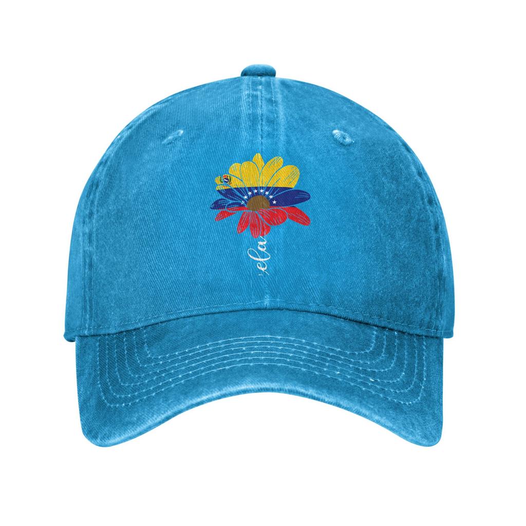 Washed Baseball Cap Venezuela Summer Hip Hop Hats For Men Women Trendy Outdoor Sport Sun Snapback Cap