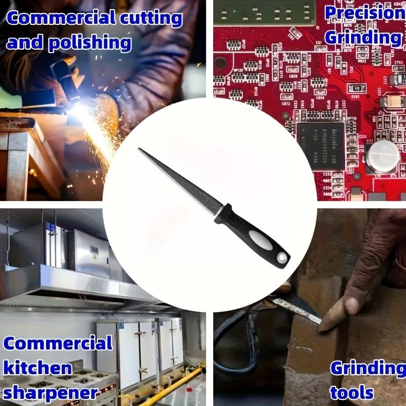 Алмазная точилка Точилка Металлическая Двусторонняя Напильник Ножницы Садовые Инструменты Точилка