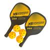 Pickleball Paddle Set 1 Pair Pickleball Racket with 4 Balls And Storage Bag