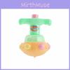 Candy Colored Press Type Rotating Gyroscope With Lighting Function Children Toy For Kids And Students